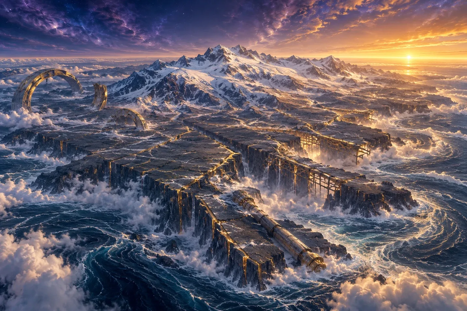 The world made from the bodies of the Elders