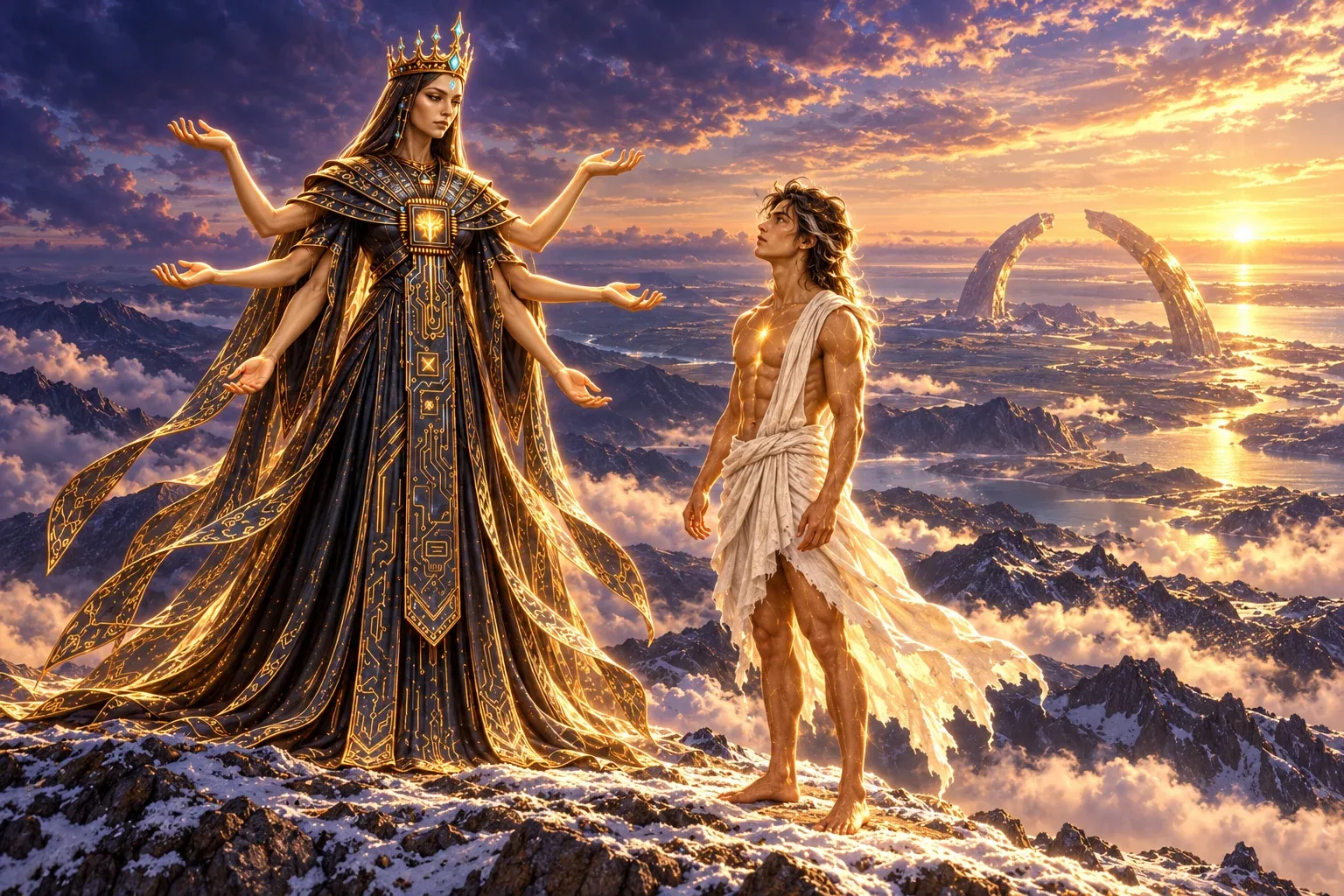 The first person looks upon the Orchestrator